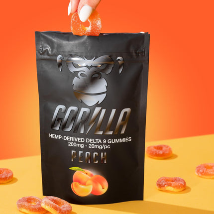 Gorilla THC Gummies - 20MG Delta 9 (10pc)