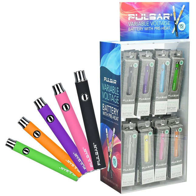 Pulsar VV Battery W/ Preheat | 350mAh 48 pcs