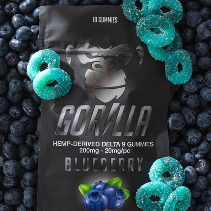 Gorilla THC Gummies - 20MG Delta 9 (10pc)