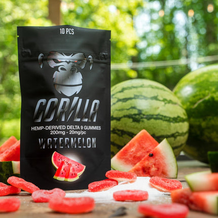 Gorilla THC Gummies - 20MG Delta 9 (10pc)