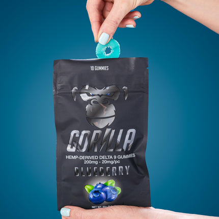 Gorilla THC Gummies - 20MG Delta 9 (10pc)