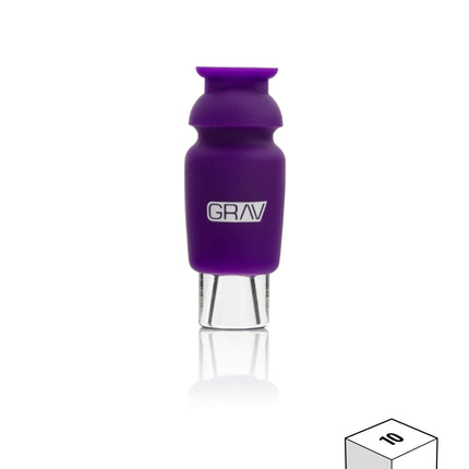GRAV® Silicone-Capped Glass Crutch 10packs