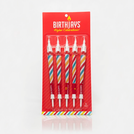 Birthjays Pre rolled cones (5 Joint Birthday Candles)