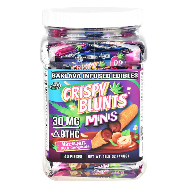 Crispy Blunts D9 Minis - 30mg/pc 40ct